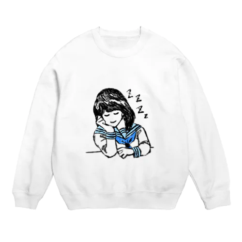 5時限目の休憩 Crew Neck Sweatshirt