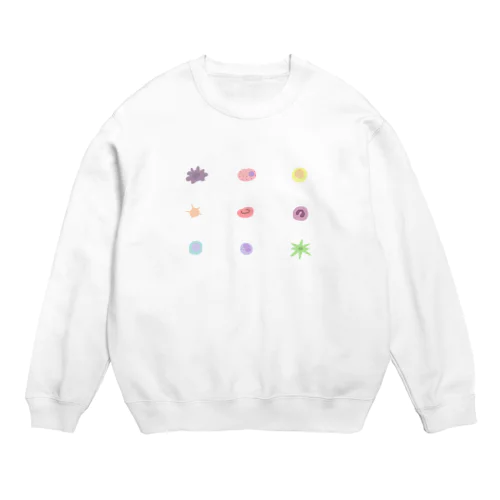 いろいろな細胞 Crew Neck Sweatshirt