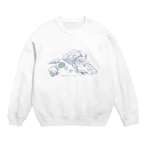 貝殻 Crew Neck Sweatshirt