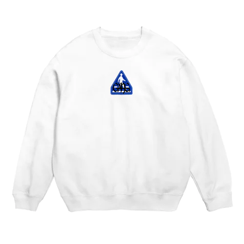 横断歩道 Crew Neck Sweatshirt