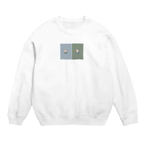 セーラーとブレザー着てる女の子！ Crew Neck Sweatshirt