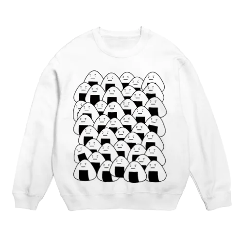 おにぎり集合体 Crew Neck Sweatshirt