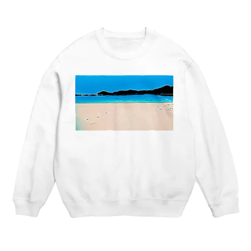 知らない海 Crew Neck Sweatshirt