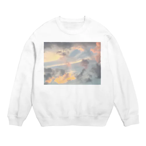 雨上がりの空 Crew Neck Sweatshirt