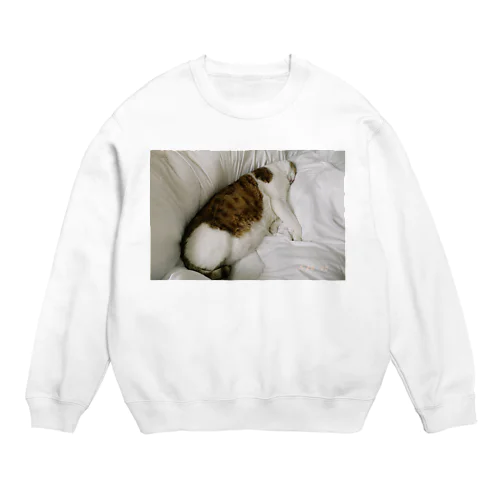 大柄なねこ Crew Neck Sweatshirt