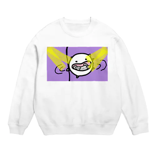 ポールダンサーねこです Crew Neck Sweatshirt