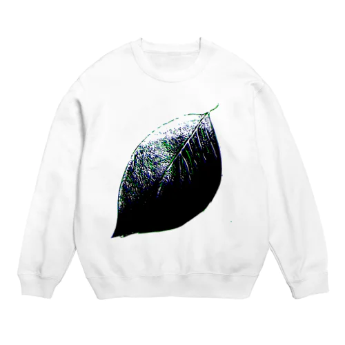 Leaf duo tone Crew Neck Sweatshirt