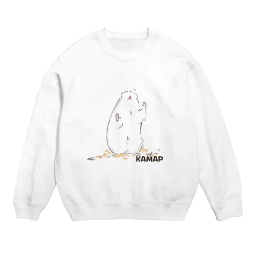 【KAMAP】すんすんジャンガリアン Crew Neck Sweatshirt