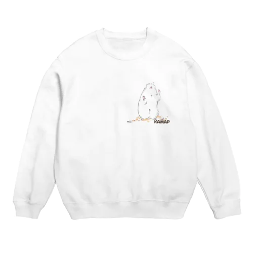 【KAMAP】すんすんジャンガリアン Crew Neck Sweatshirt