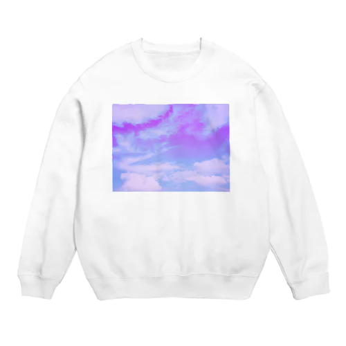 空の色 Crew Neck Sweatshirt