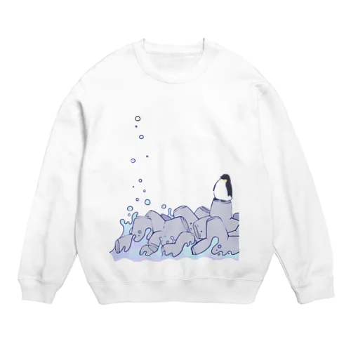 テトラポッドとペントロー Crew Neck Sweatshirt