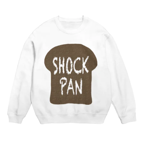 パンシルエットSHOCK PAN(茶) Crew Neck Sweatshirt