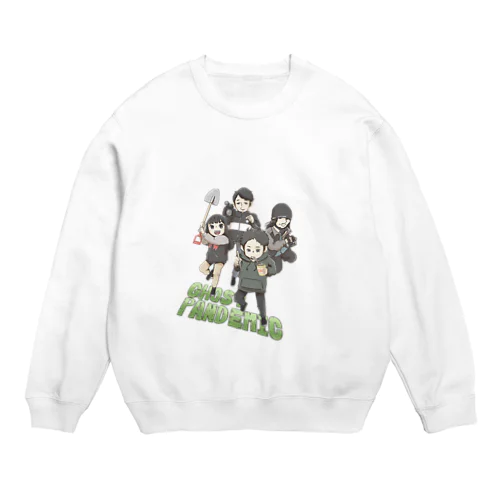 心霊～パンデミック～イラスト カラーVer Crew Neck Sweatshirt