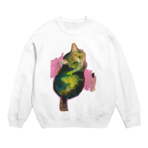 見返りきなこチャン Crew Neck Sweatshirt