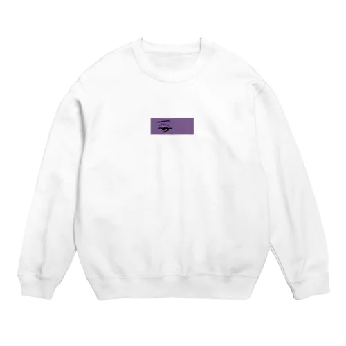 目ﾁﾞｶﾗ Crew Neck Sweatshirt