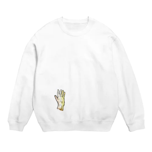 左利きアピール　左利きが好き　　 Crew Neck Sweatshirt