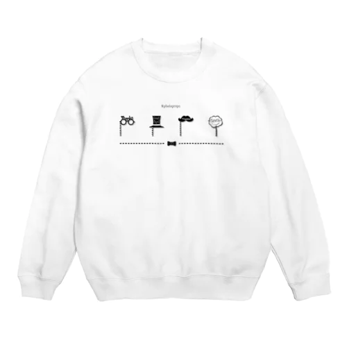 大人可愛い♥フォトプロップス Crew Neck Sweatshirt