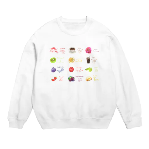 いろいろな分子 Crew Neck Sweatshirt