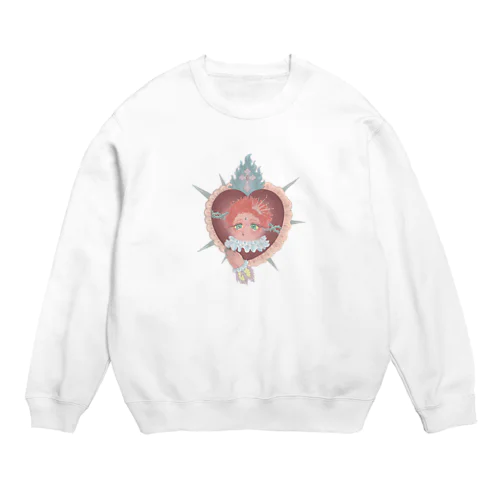 祈り Crew Neck Sweatshirt