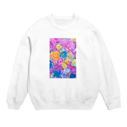 花柄 Crew Neck Sweatshirt