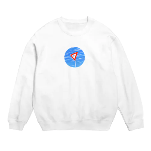 ゆっくりいきたい Crew Neck Sweatshirt