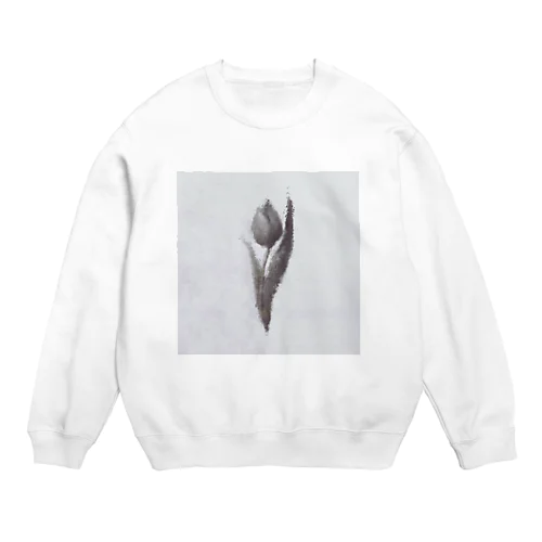 ぽちぽちちゅーりっぷ Crew Neck Sweatshirt