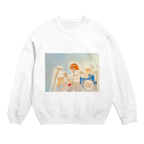 ビーバーちゃんバンド Crew Neck Sweatshirt