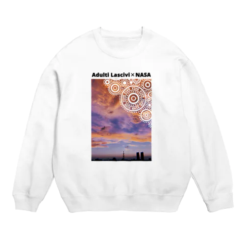 NASAコラボ Crew Neck Sweatshirt