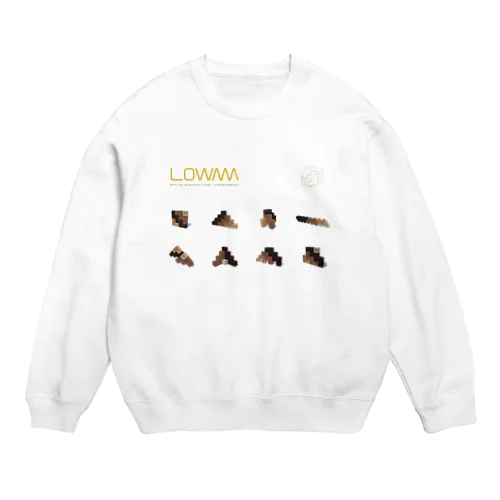 L□WM -積み木- Crew Neck Sweatshirt