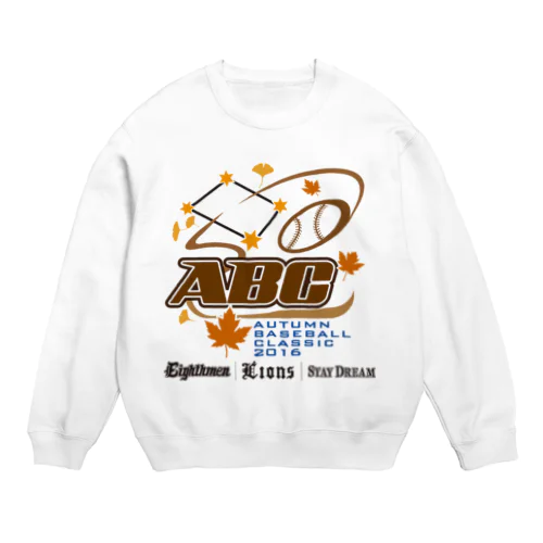 ABCカラー版 Crew Neck Sweatshirt