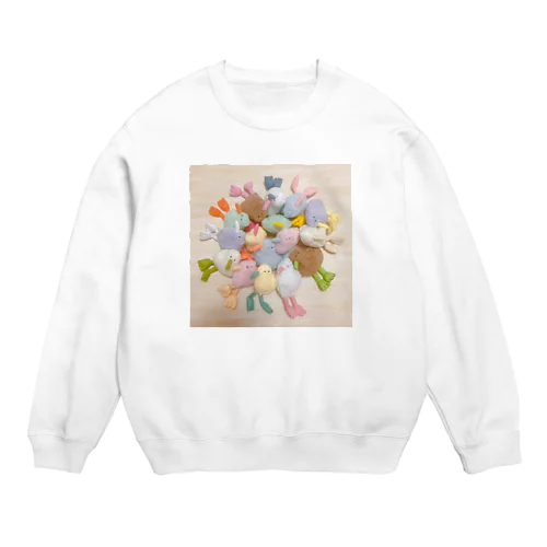 キーウィの赤ちゃん Crew Neck Sweatshirt