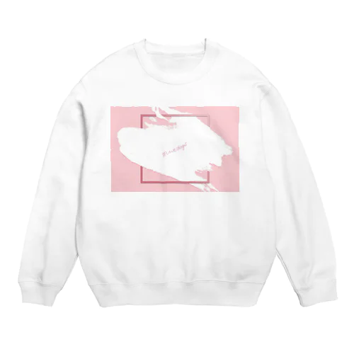 #lovedogs (ロゴver.) Crew Neck Sweatshirt