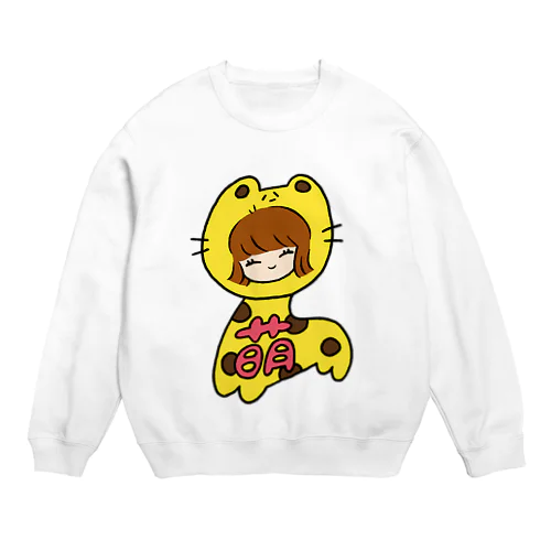 ねきもえりんこ Crew Neck Sweatshirt