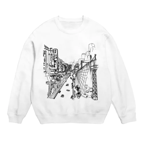 まちなみ2 Crew Neck Sweatshirt