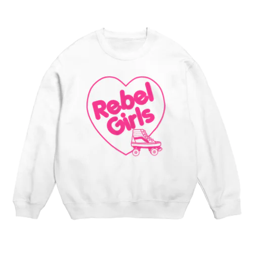 REBEL ROLLER GIRLSピンク スウェット