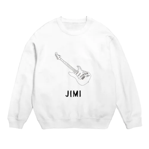 JIMI -black line- Crew Neck Sweatshirt