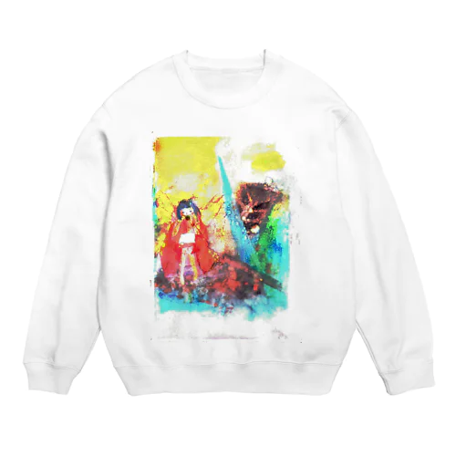 最終兵器ポエム Crew Neck Sweatshirt