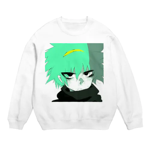 みやながイラスト Crew Neck Sweatshirt