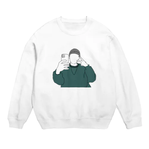 推ししか勝たん Crew Neck Sweatshirt