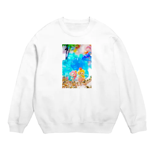 人魚のバカンス Crew Neck Sweatshirt