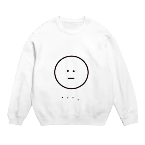 かお Crew Neck Sweatshirt