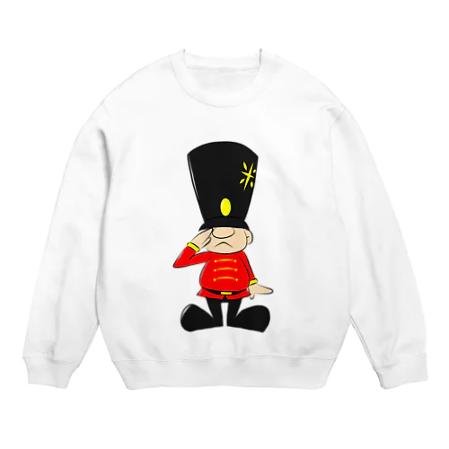 兵隊さんスウェット Crew Neck Sweatshirt