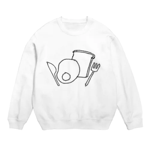 あさごはん Crew Neck Sweatshirt