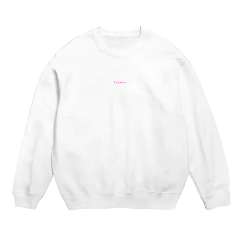 Ongakus logo goods Crew Neck Sweatshirt