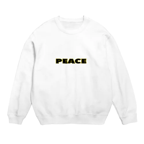 PEAcE Crew Neck Sweatshirt