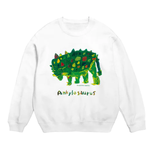 アンキロサウルス Crew Neck Sweatshirt