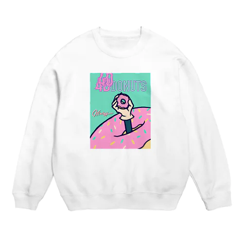 4次元ドーナツ Crew Neck Sweatshirt