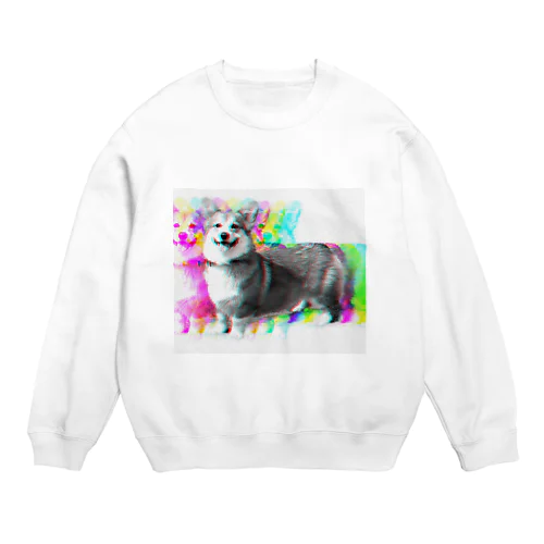 らぶコーギーⅡ Crew Neck Sweatshirt