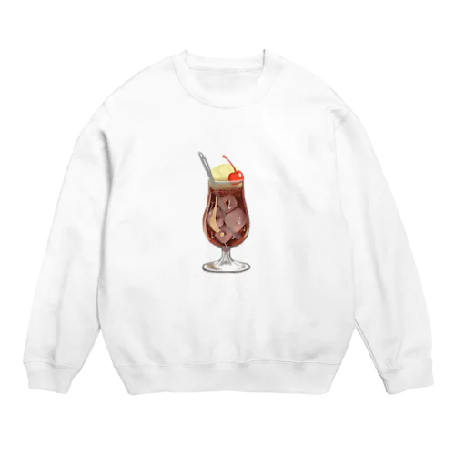 コーラフロート Crew Neck Sweatshirt