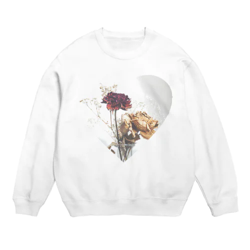 思い出の薔薇 Crew Neck Sweatshirt